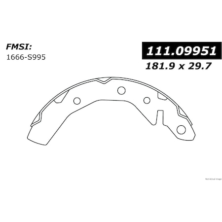 Centric Parts 12-14 CHEV MATIZ:RR 111.09951